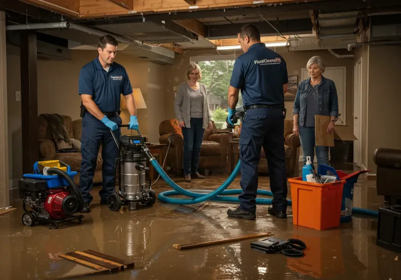 Basement Water Extraction and Removal Techniques process in Thorntown, IN